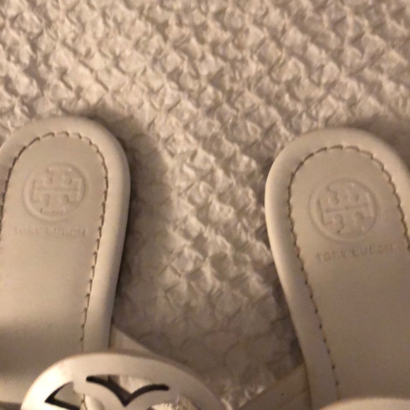 White Tory Burch Miller sandals - Picture 4 of 6
